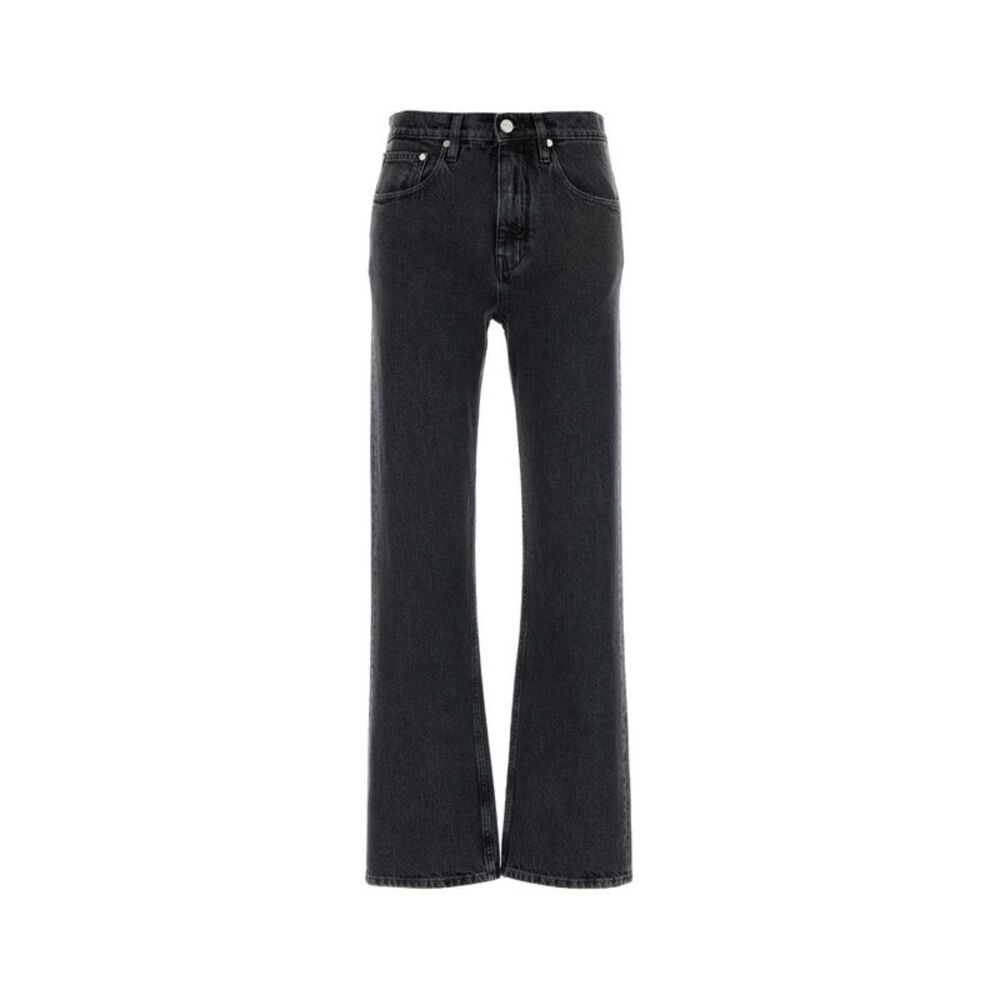 Jil Sander Women Dark Grey Denim Jeans